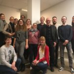 New Media Journalism Studierende und weitere Studenten der Leipzig School of Media beim #mediaimpuls